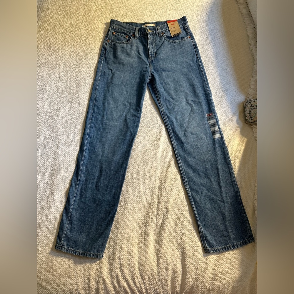 Levi’s low pro straight leg jeans